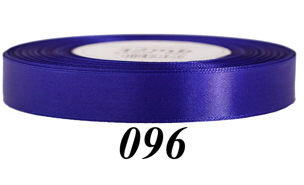Wstążka satynowa 12mm/32mb, szafirowa