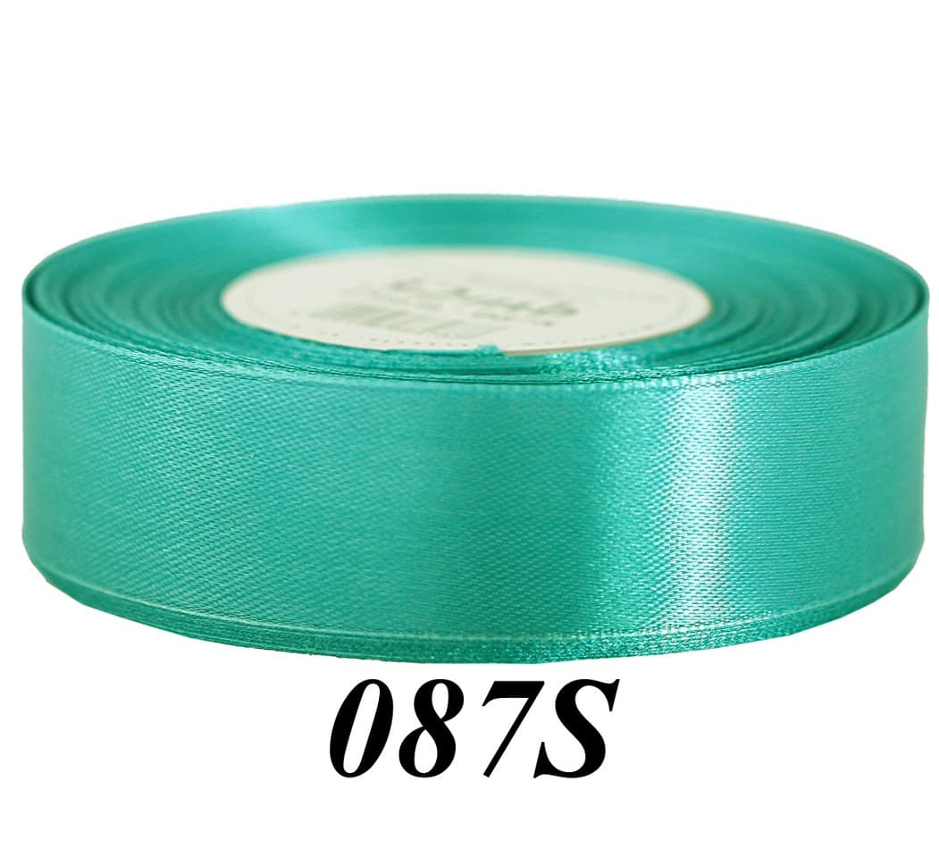 Wstążka satynowa 25mm/32mb, szmaragdowa