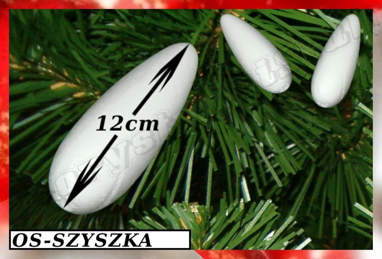 Szyszka Styropianowa wys. 12cm