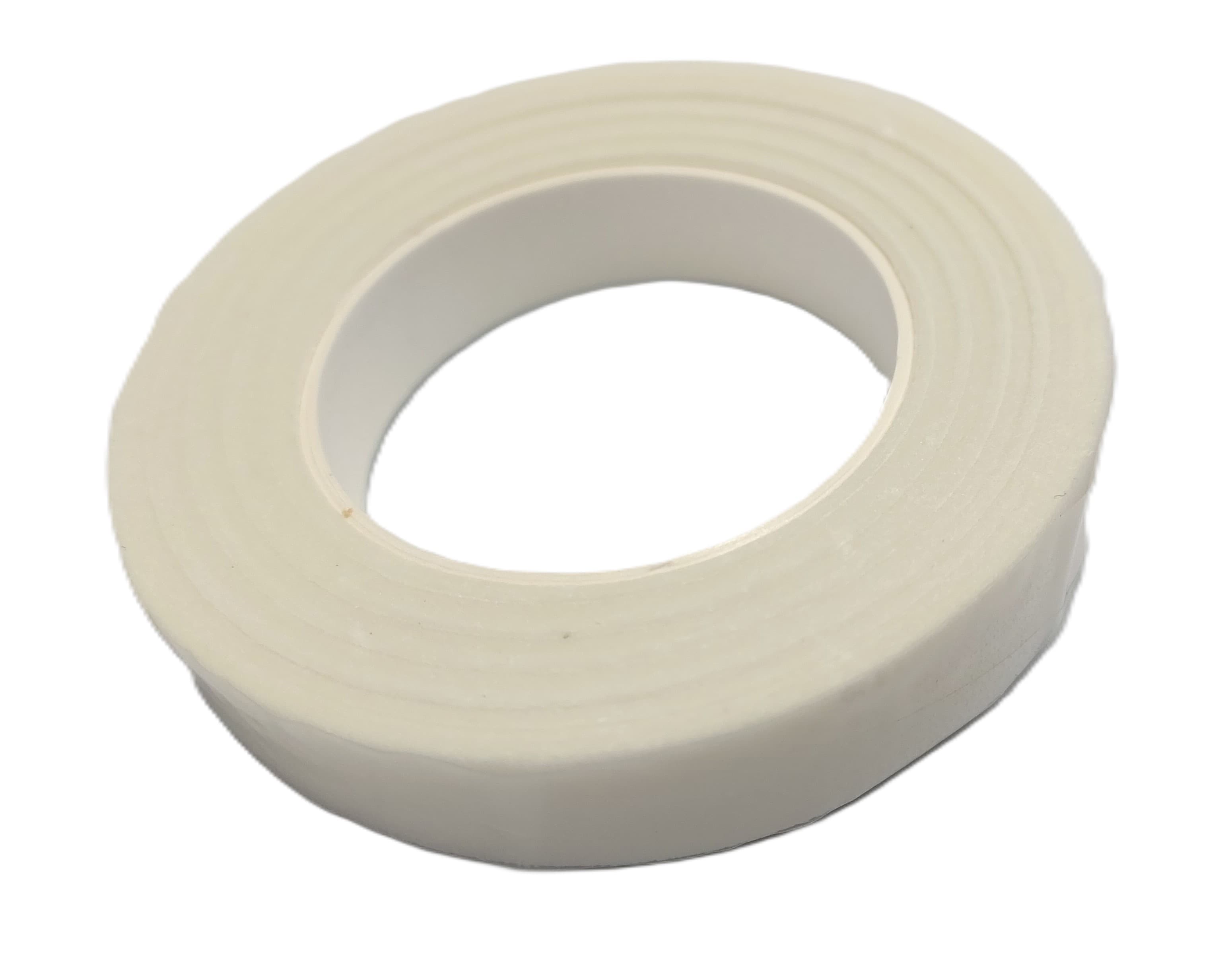 Taśma florystyczna rozciągliwa 12mm/23mb, biała