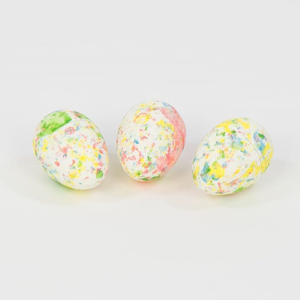 Jajko styropianowe kolorowe 2,5x3cm/24szt, mix