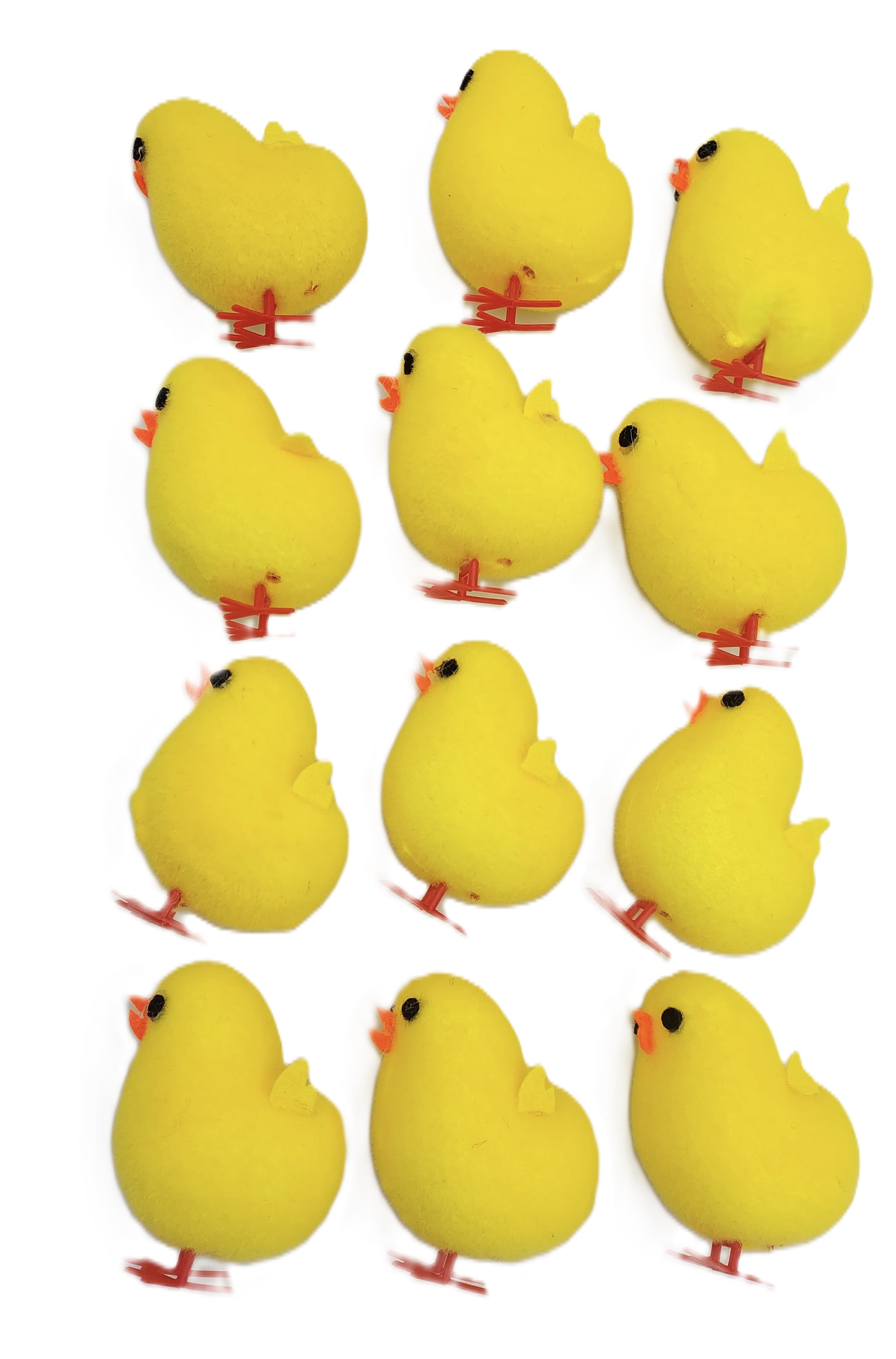Kurczaki żółte wielkanocne 3x6cm/12szt