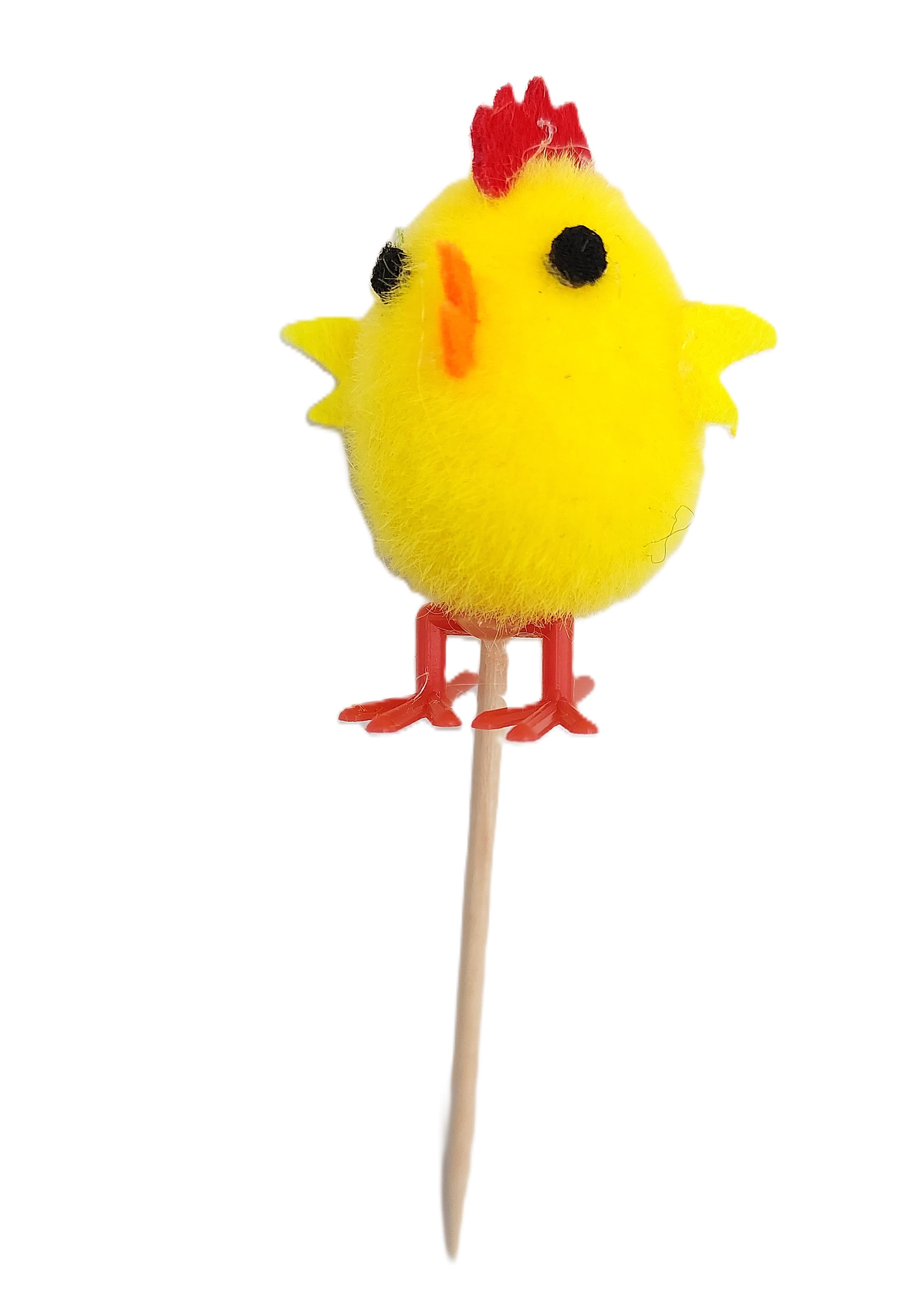 Kurczaki na piku 25x35mm/24sztuki