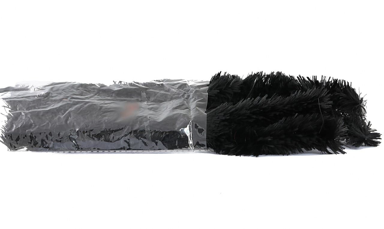 Wyciory pastelowe GIGANT, śr. 30mm/10szt, czarne