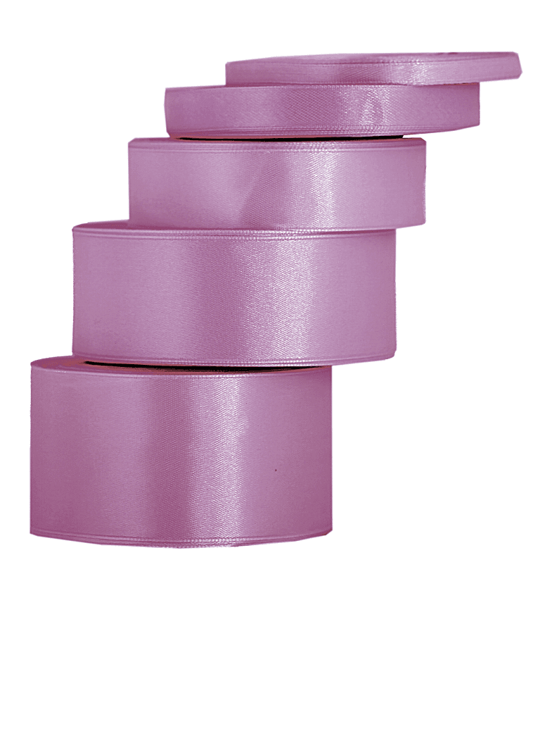 Wstążka satynowa 6mm/32mb, brudny róż/2