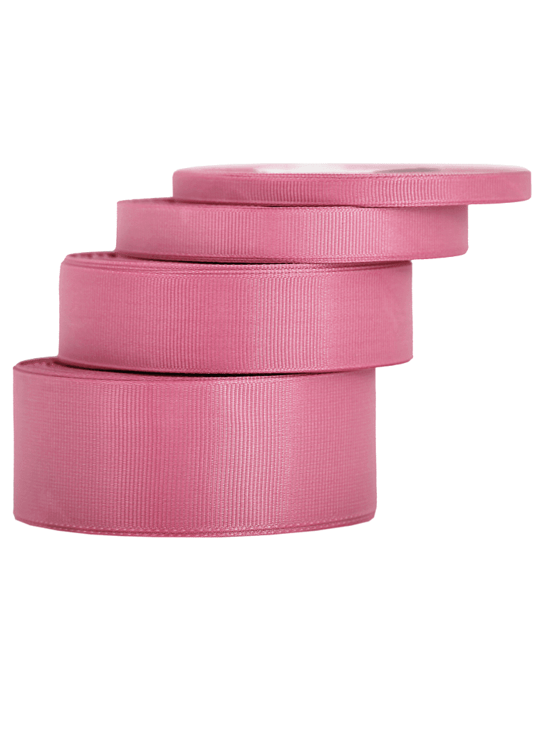 Wstążka rypsowa, 12mm/22mb, brudny róż/3