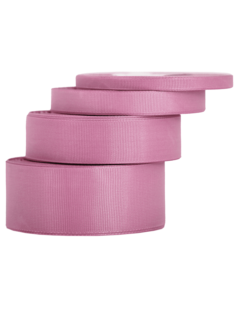 Wstążka rypsowa, 25mm/22mb, brudny róż/2