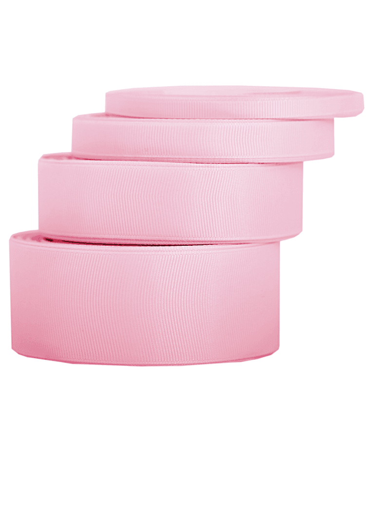 Wstążka rypsowa, 38mm/22mb, jasny brudny róż/2