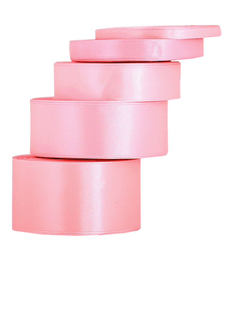 Wstążka satynowa 12mm/32mb, jasny brudny róż/2