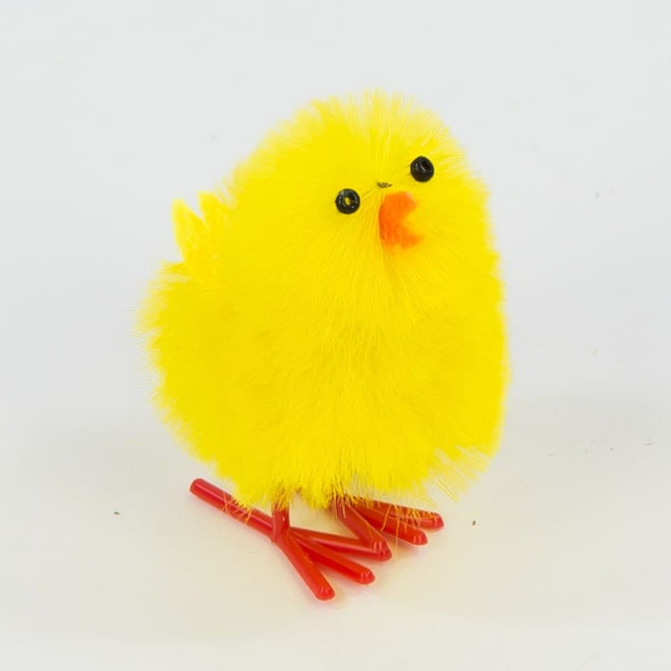 Kurczaki żółte wielkanocne  2x4cm/2 szt.