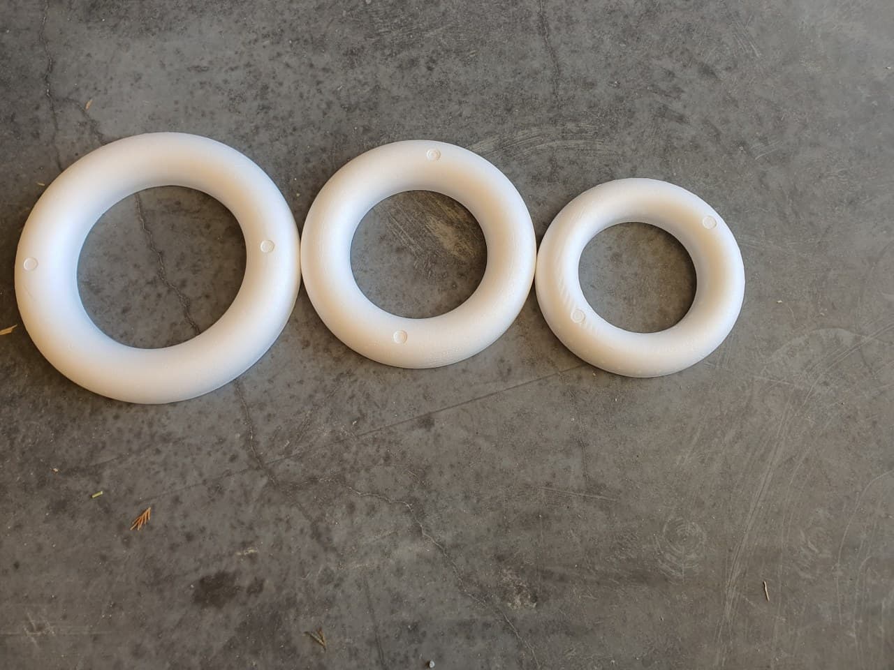 Oponka styropianowa płaska,  śr. 35cm