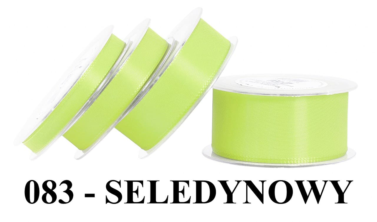 Wstążka z tafty, 10mm/22mb, seledynowa