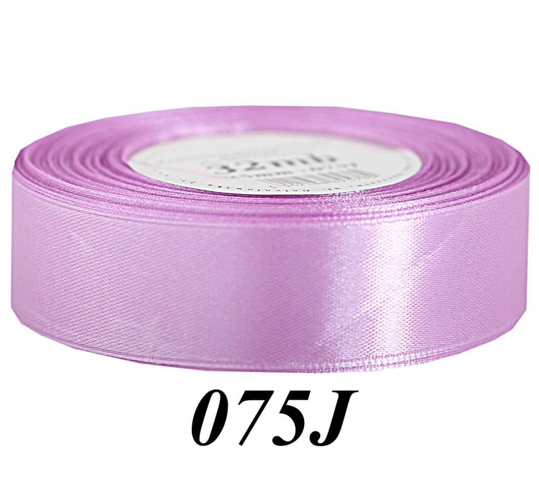 Wstążka satynowa 25mm/32mb, jasnowrzosowa
