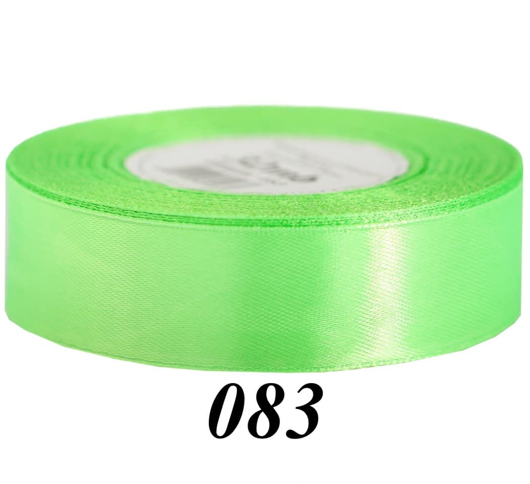 Wstążka satynowa 25mm/32mb, seledynowa