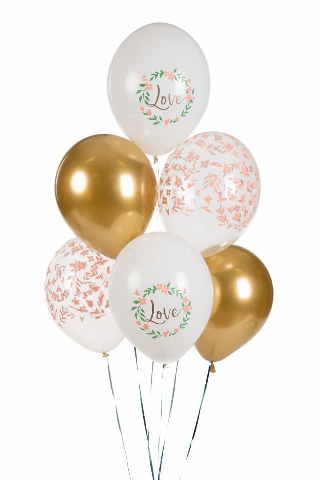 Balony 30 cm, Love, mix