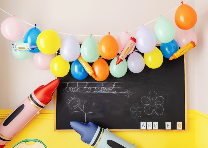 Girlanda balonowa 3w1, mix kolorów
