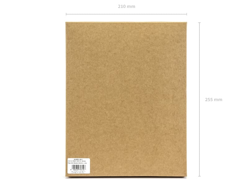 Księga Gości Wianuszek, 20x24,5cm, j. szary, 22 ka