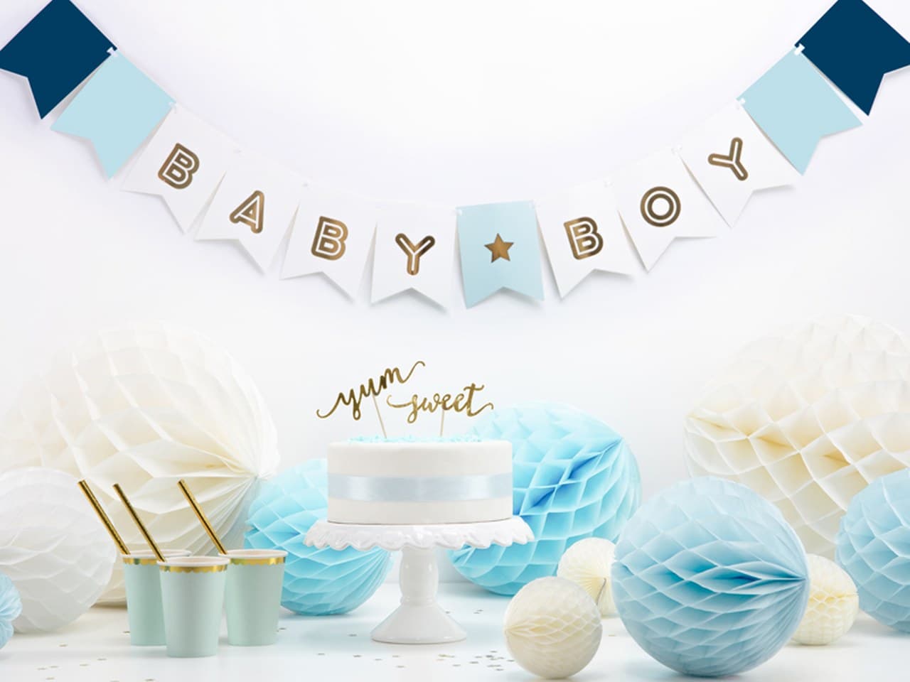 Baner Baby Boy, mix, 15 x 160 cm 1SZT