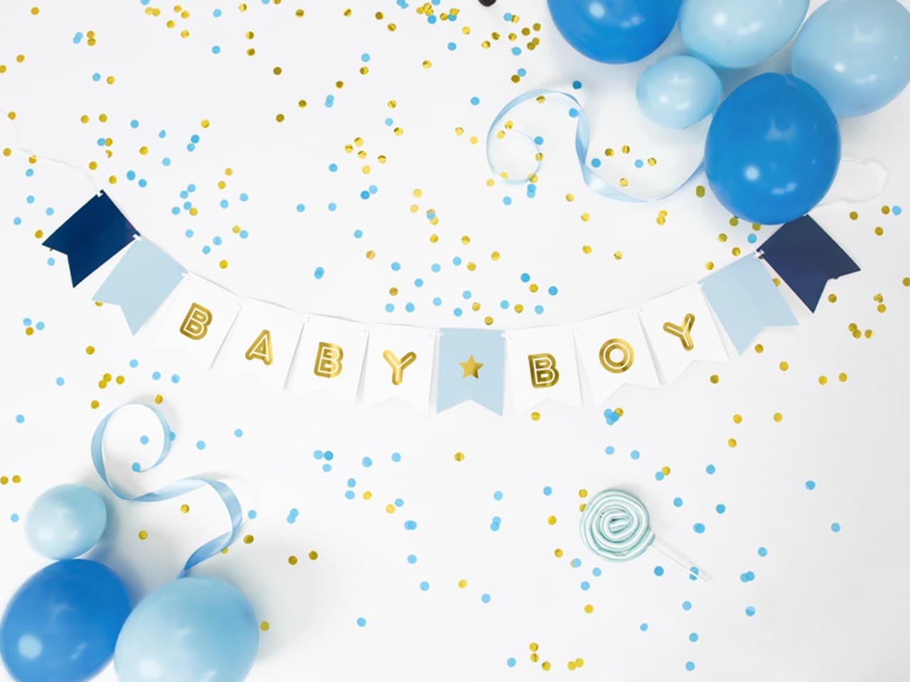 Baner Baby Boy, mix, 15 x 160 cm 1SZT