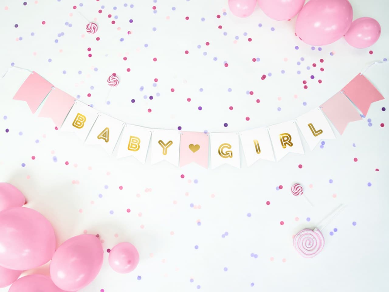 Baner Baby Girl, mix, 15 x 175 cm