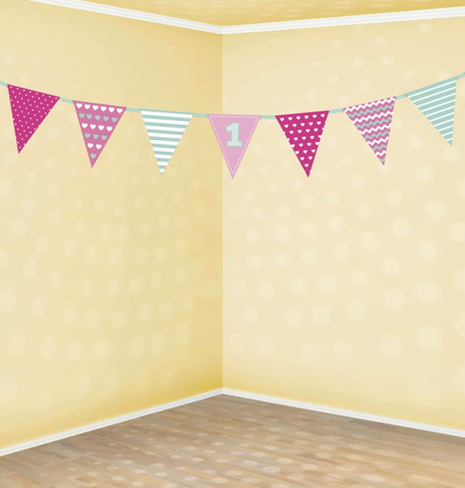 Girlanda papierowa Roczek, 1,35m