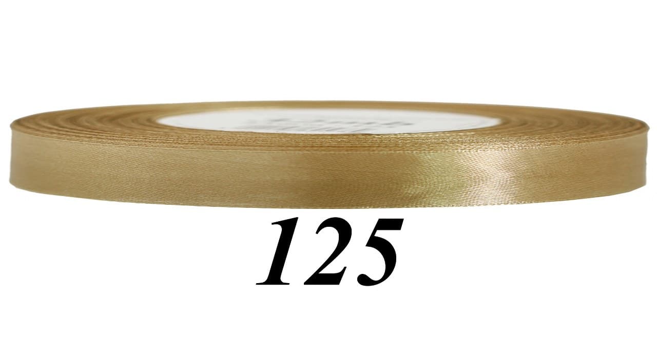 Wstążka satynowa 6mm/32mb, cappuccino