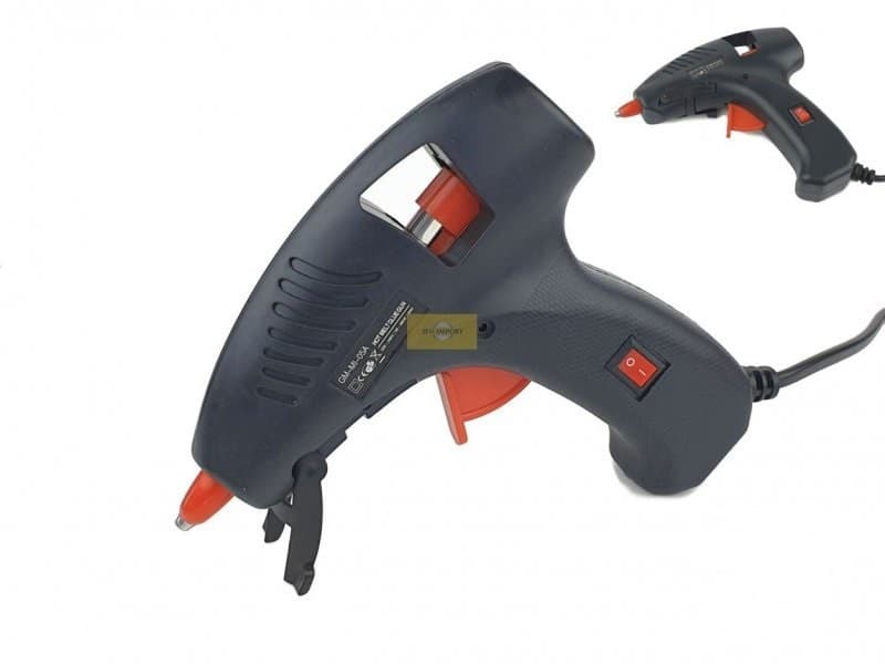 Pistolet 80W do kleju 11mm WYŁĄCZNIK + STOP DROP