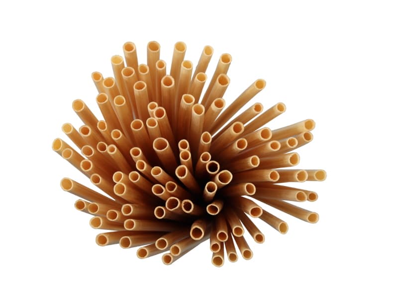 Słomki ekologiczne ze słomy 20mmx3mm/100szt