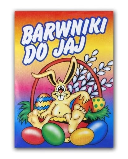 Barwniki do jaj 5 kolorów w paczce./mix