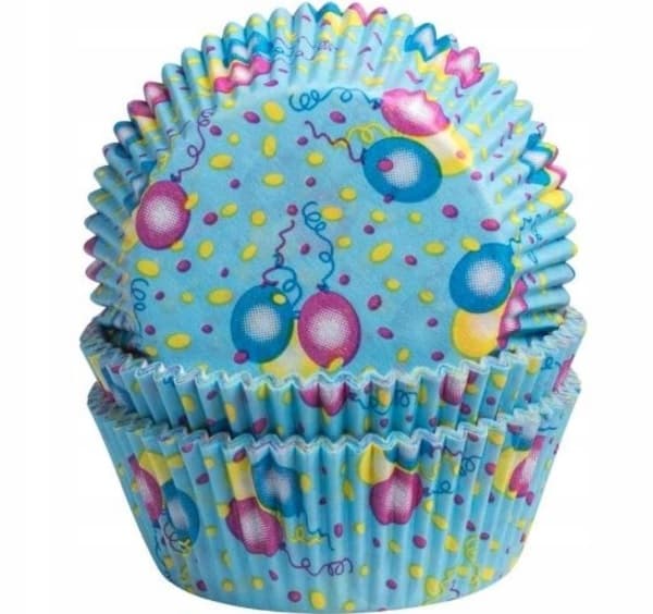 Foremki na babeczki ,balony , papilotki 60 szt.