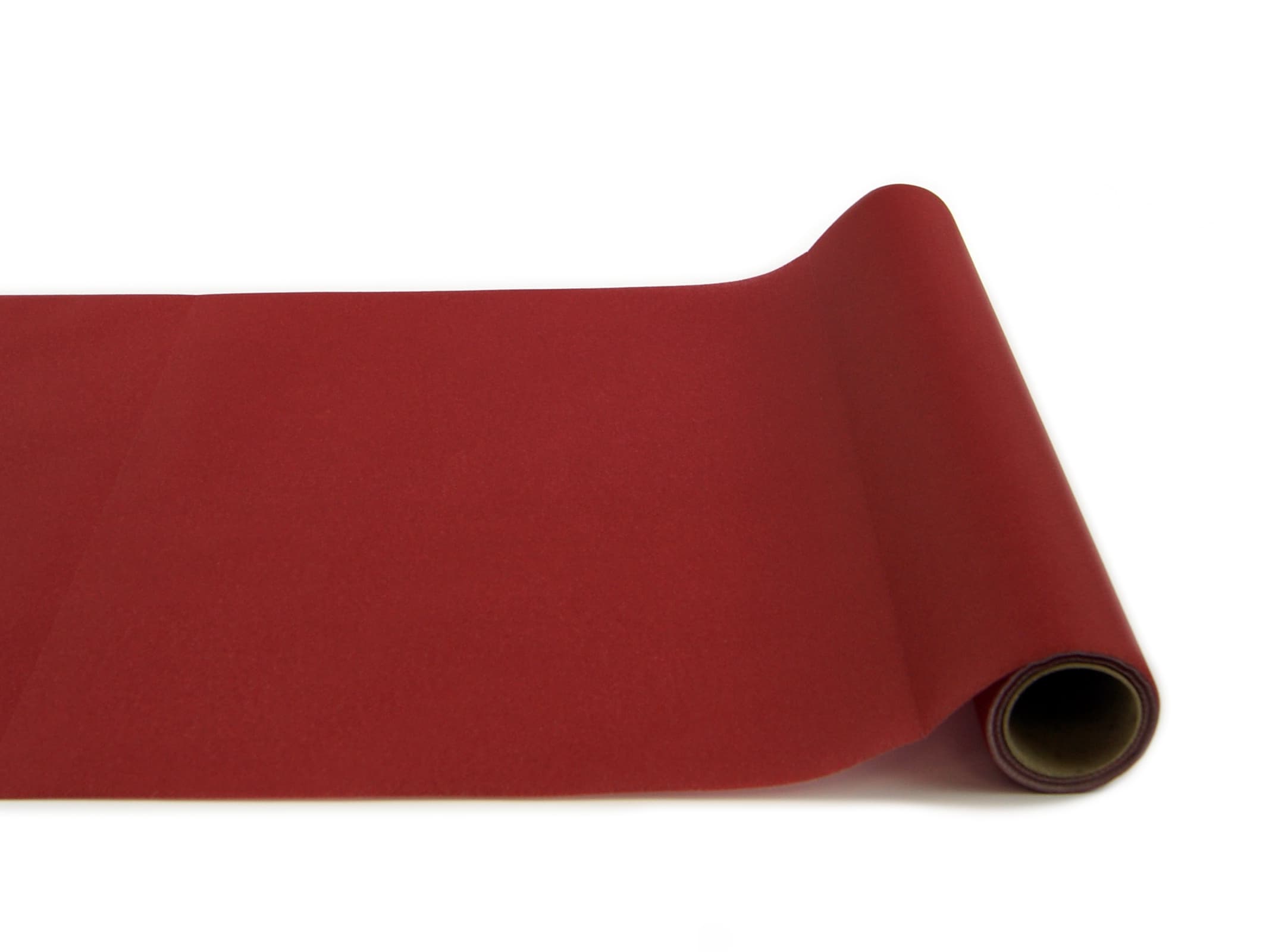 Bieżnik materiałowy w kolorze bordowym 40cm/5mb