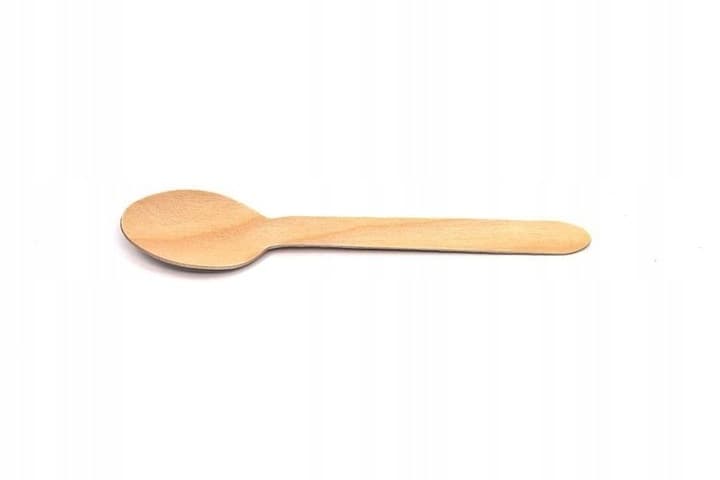 Eko drewniane łyżeczki, 100 szt.