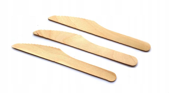 Eko drewniane noże, 100 szt.