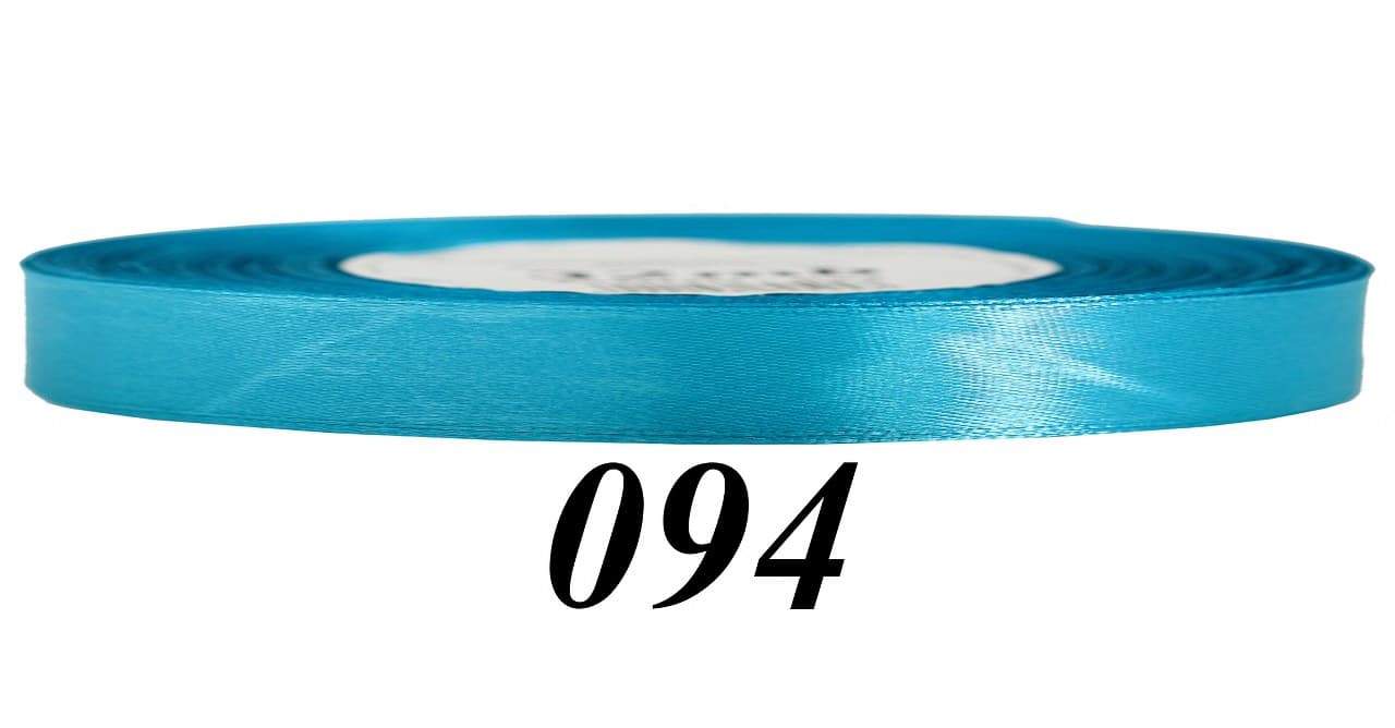 Wstążka satynowa 6mm/32mb, turkusowa