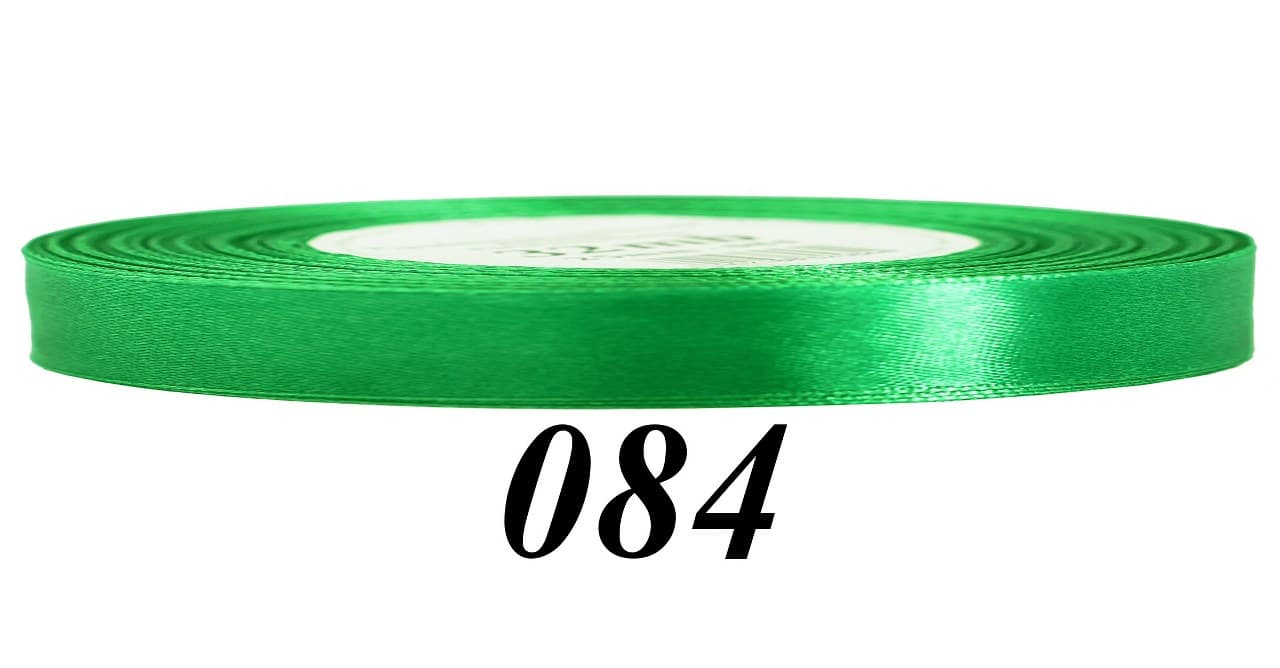 Wstążka satynowa 6mm/32mb, trawa