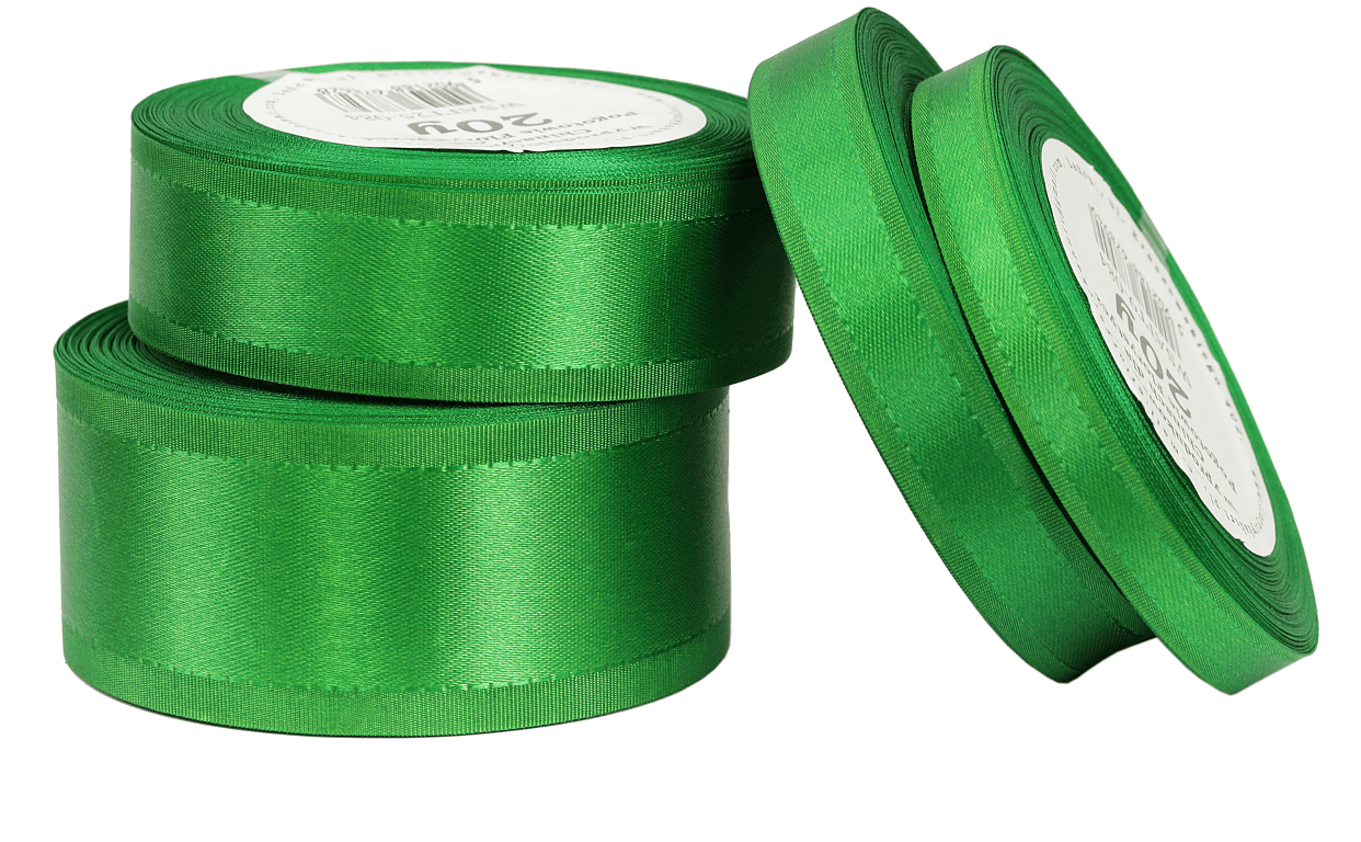 Wstążka z paskami satyna/tafta 38mm/20 tr.wiosenna