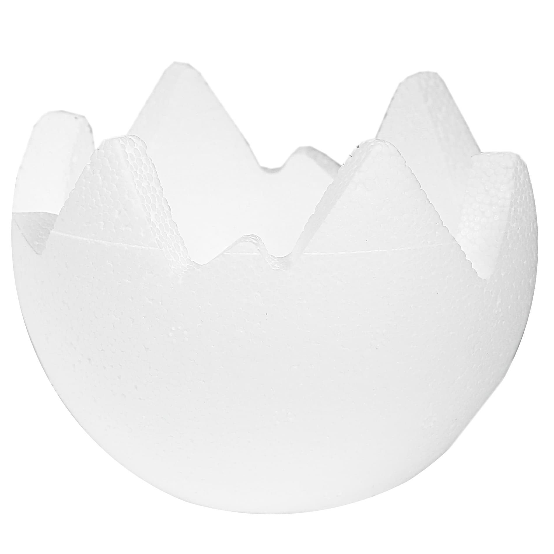 Skorupka styropianowa połówka jajka 7x9cm,1szt.