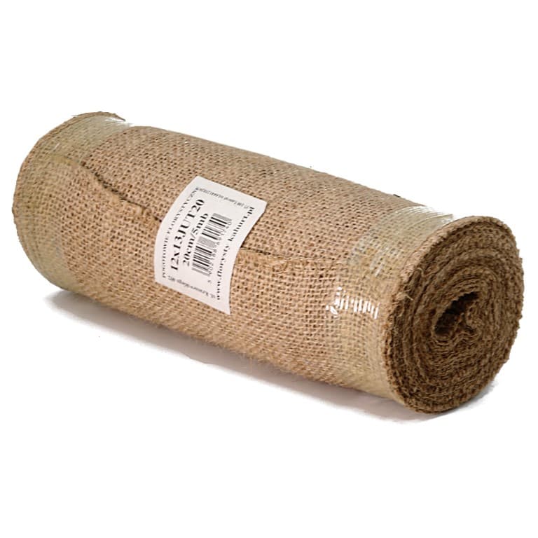 Juta obszywana, 12x13,20cm/5mb, 340g/m2, natura