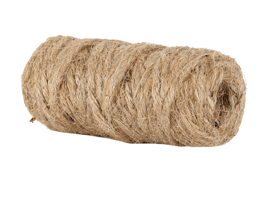 Sznurek jutowy, śr 5mm/21mb/100 gramów, naturalny