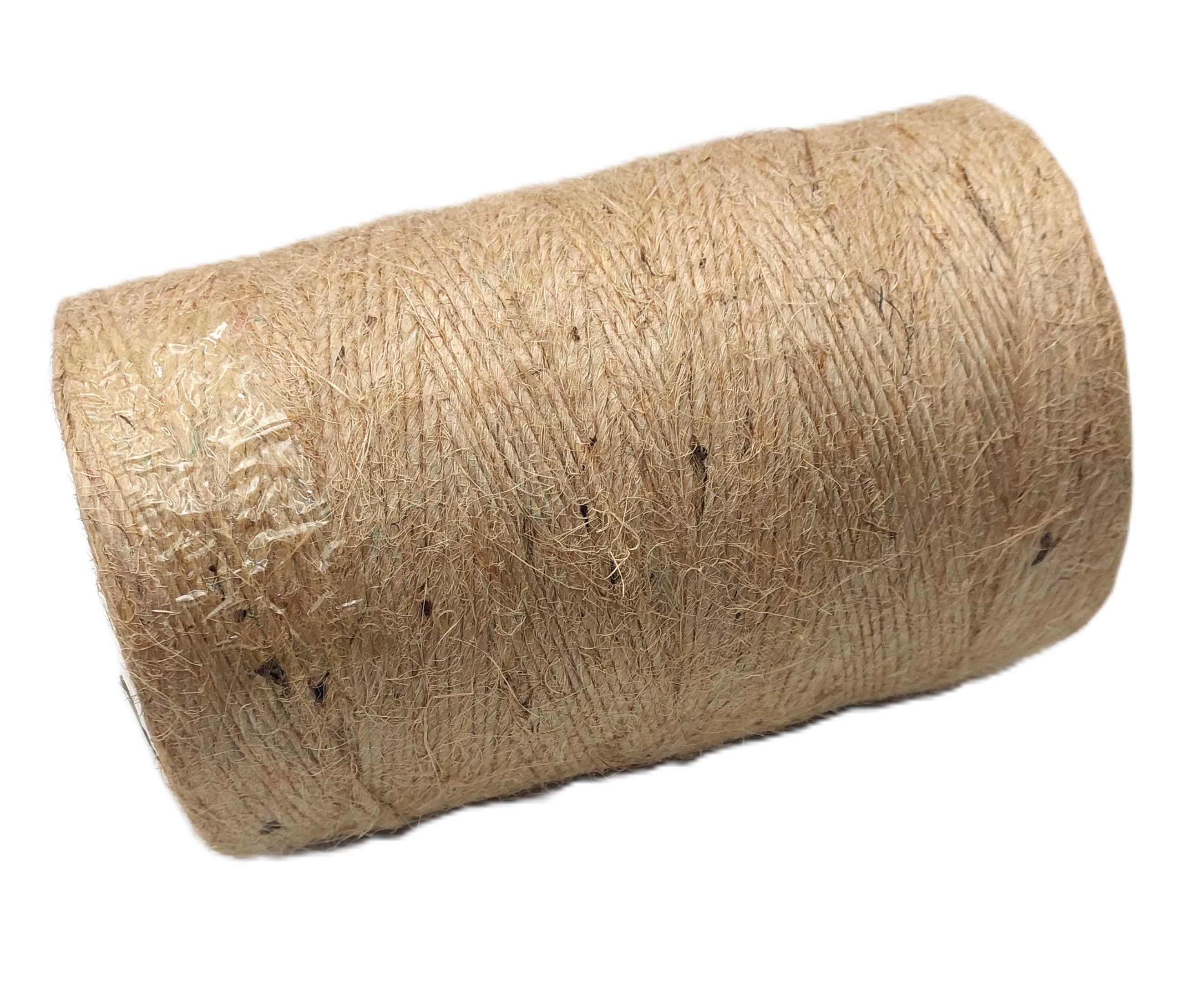 Sznurek jutowy, śr 1mm/828mb/1000 gram, naturalny