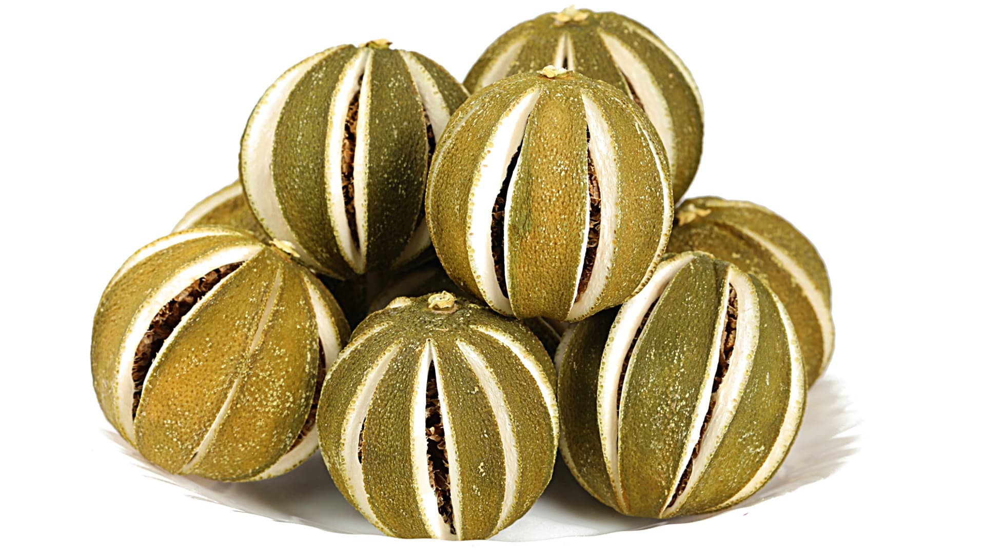 Pomarańcze całe, ok.11szt/250g, zielone