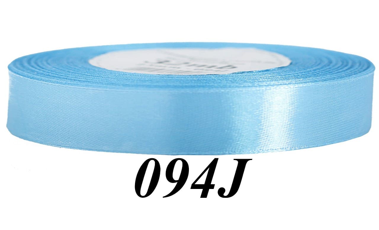 Wstążka satynowa 12mm/32mb, jasnoturkusowa