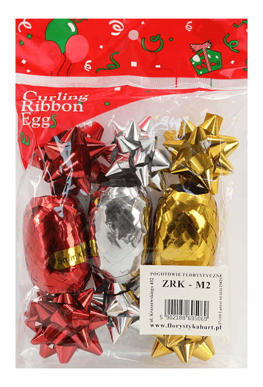 Zestaw 3 kokony+6 rozet/MIX KOLOR