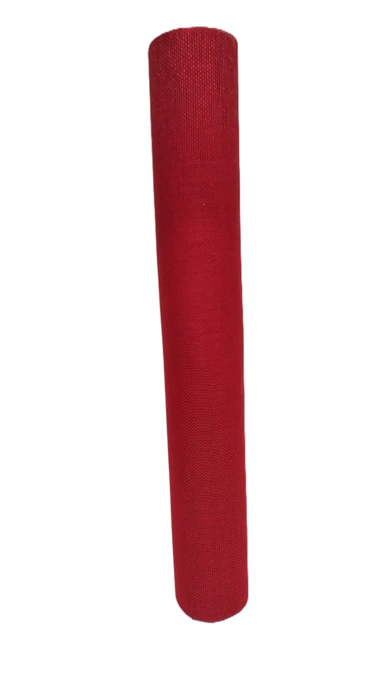 Juta  sztuczna, gęsta, 48cm/4,5mb, czerwona