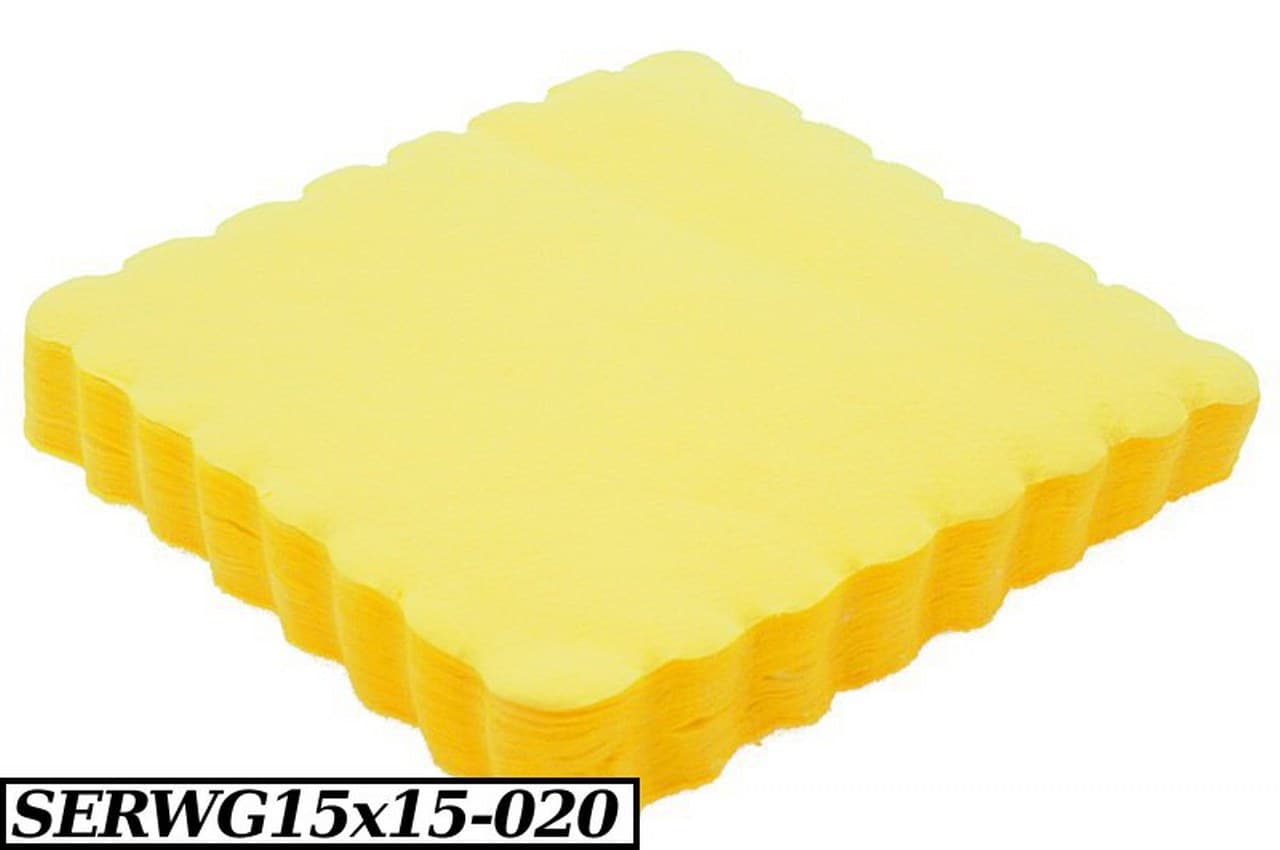 Serwetki Gastronomiczne 15x15cm żółte