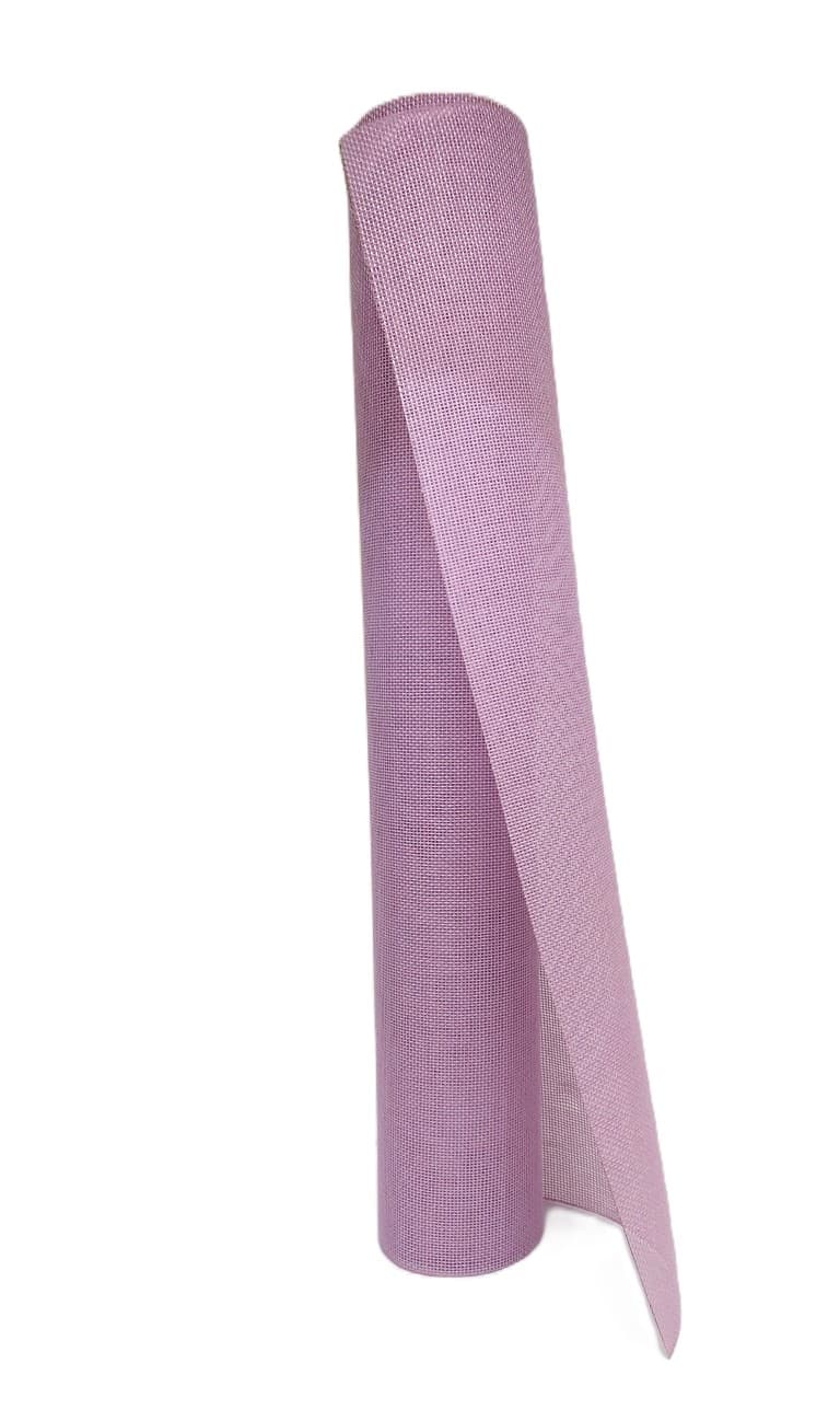 Juta  sztuczna, gęsta, 48cm/4,5mb, wrzosowa