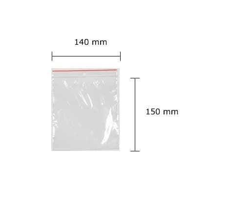 Torebki strunowe 14 cm x 15 cm - 100 szt.