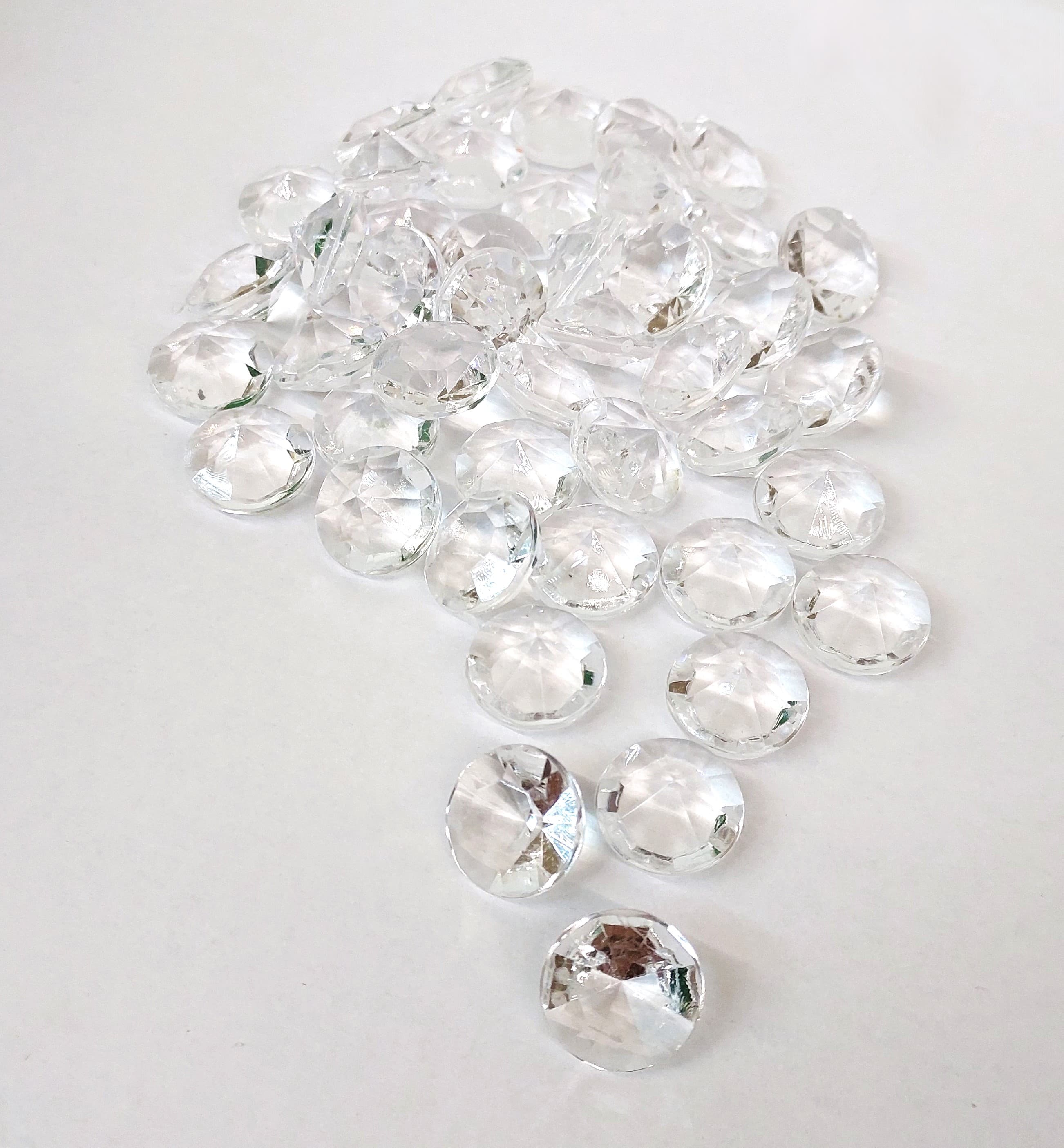 Diamenty akrylowe 16 mm - 50 g/47 szt.