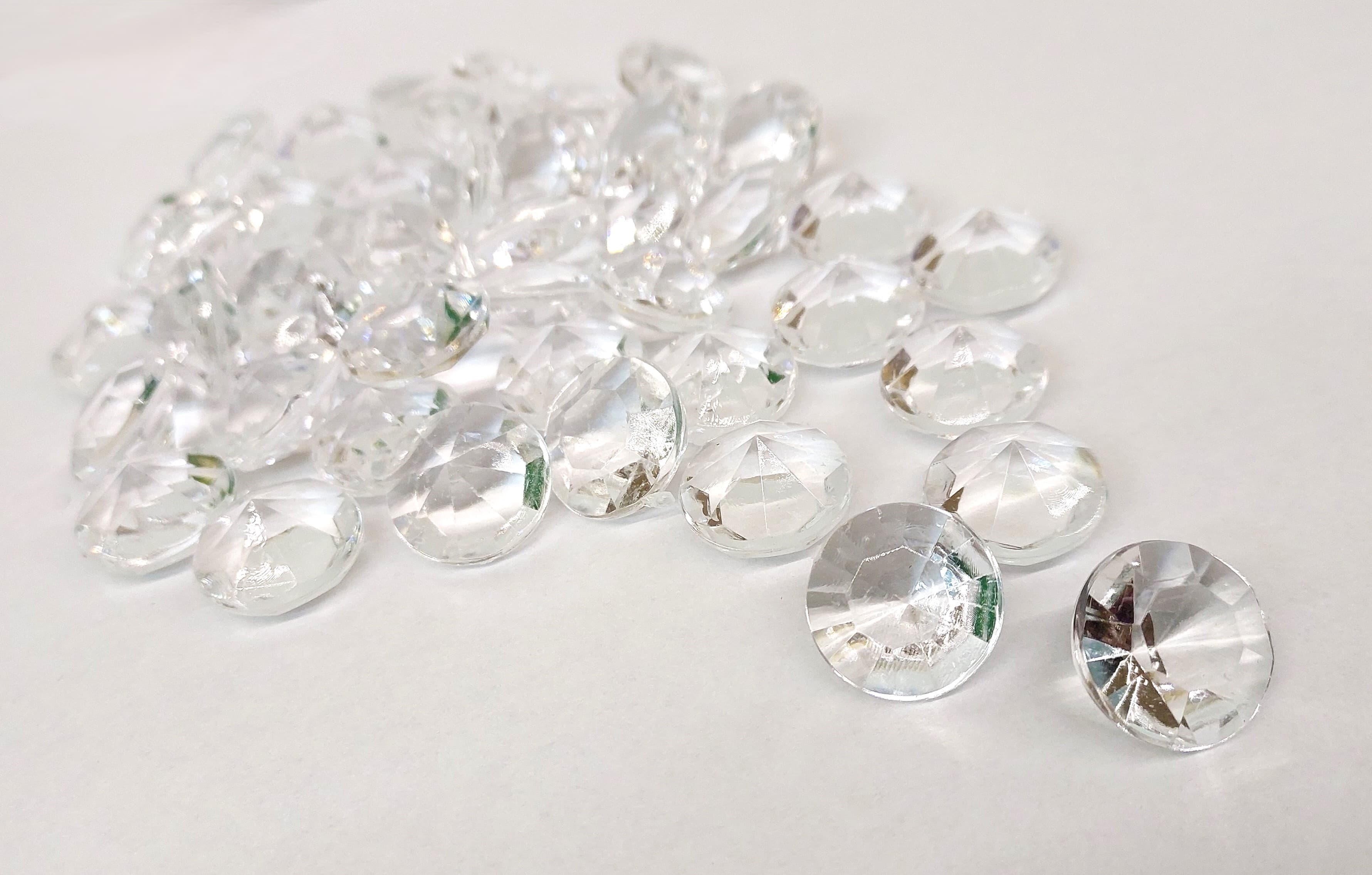 Diamenty akrylowe 16 mm - 50 g/47 szt.