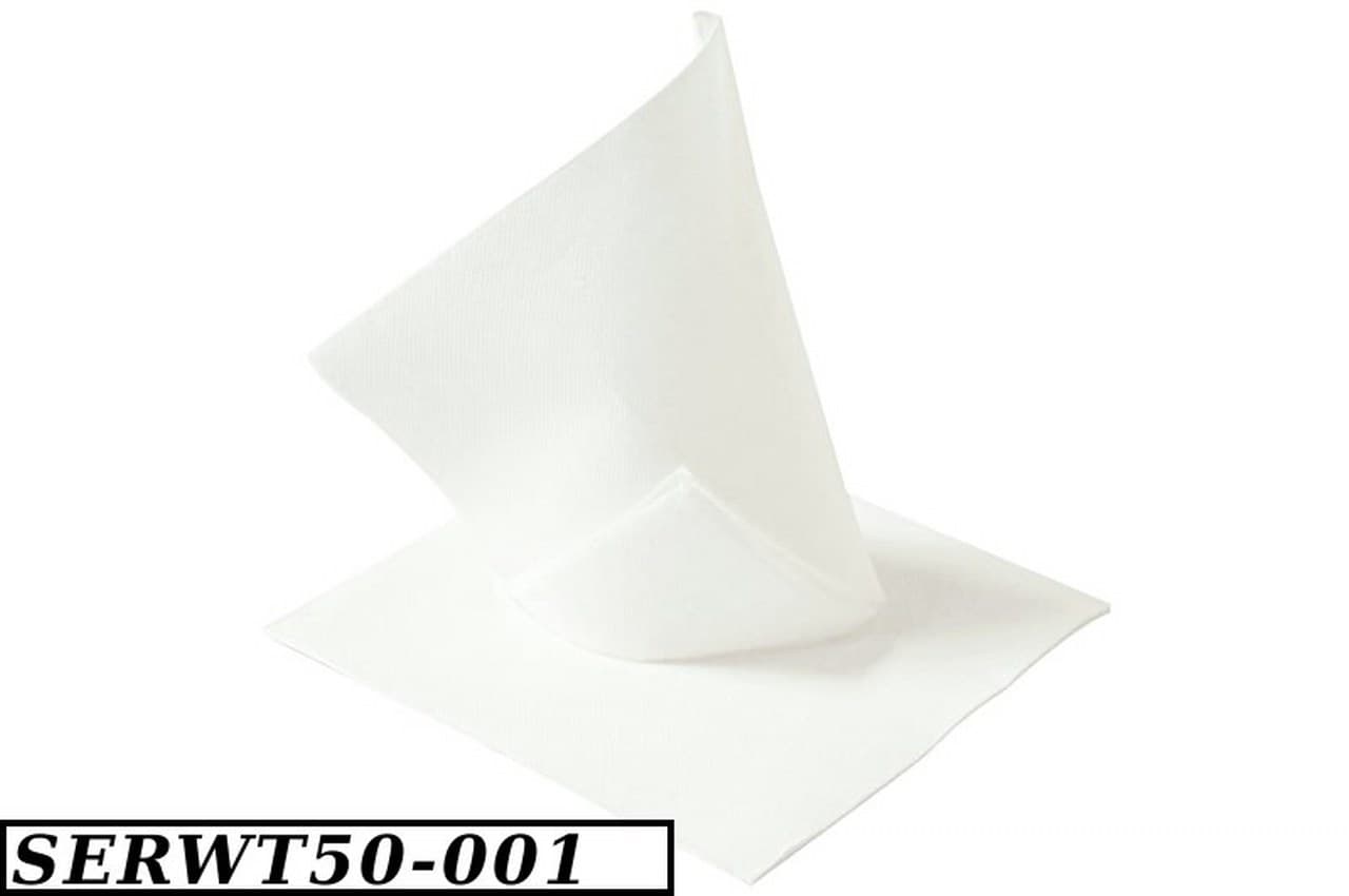 Serwetki Tendance, 50szt, 38x38 białe